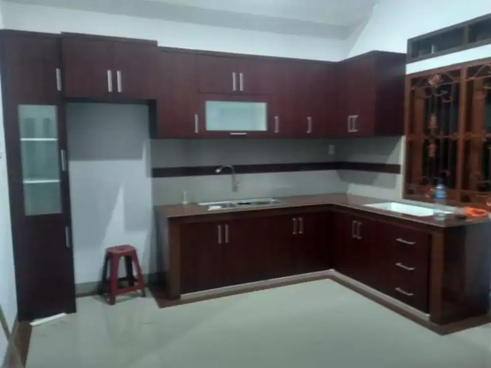 Tempahan kitchen set minimalis