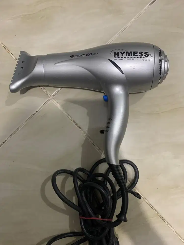 Jual hair drayer bekas merk HYMESS