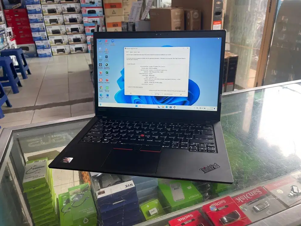 Laptop Lenovo Thinkpad AMD Ryzen 5 3500 Ram 8Gb Ssd 256Gb Vram 2Gb