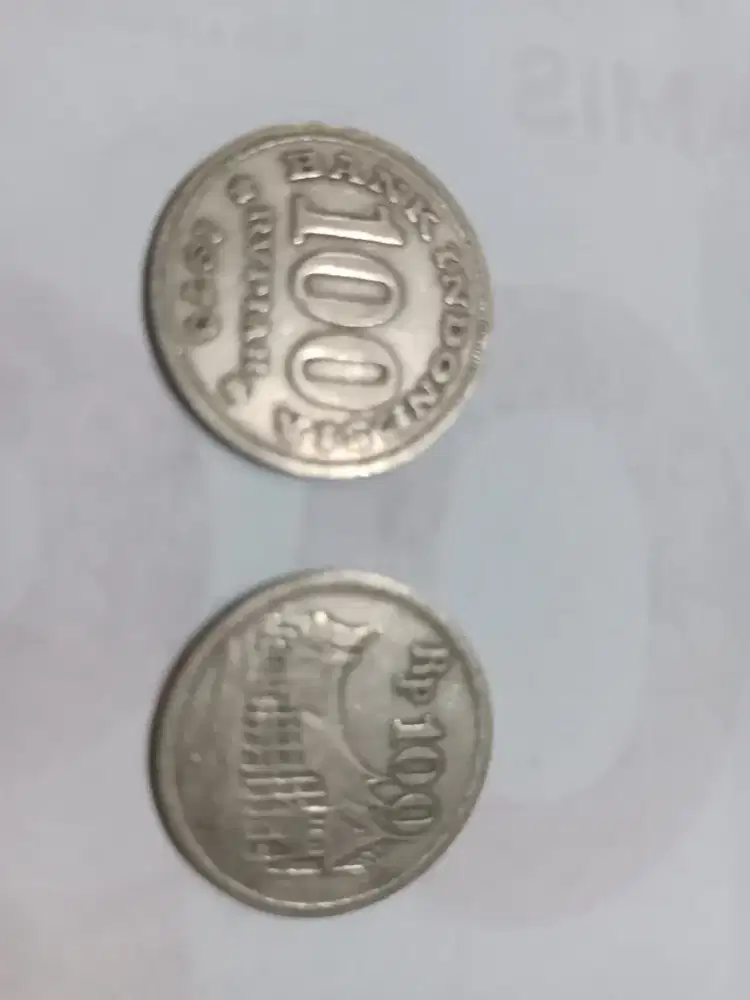 Koin 100 tebal jadul
