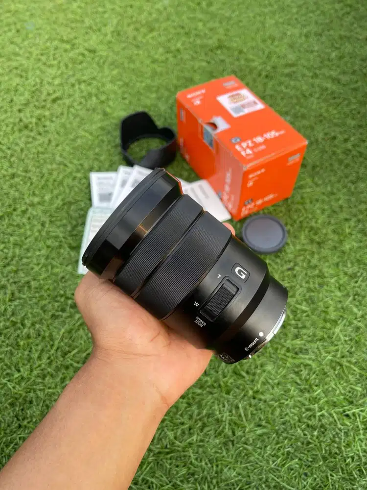 Lensa Sony E 18-105mm F4 G OSS fullset dus box