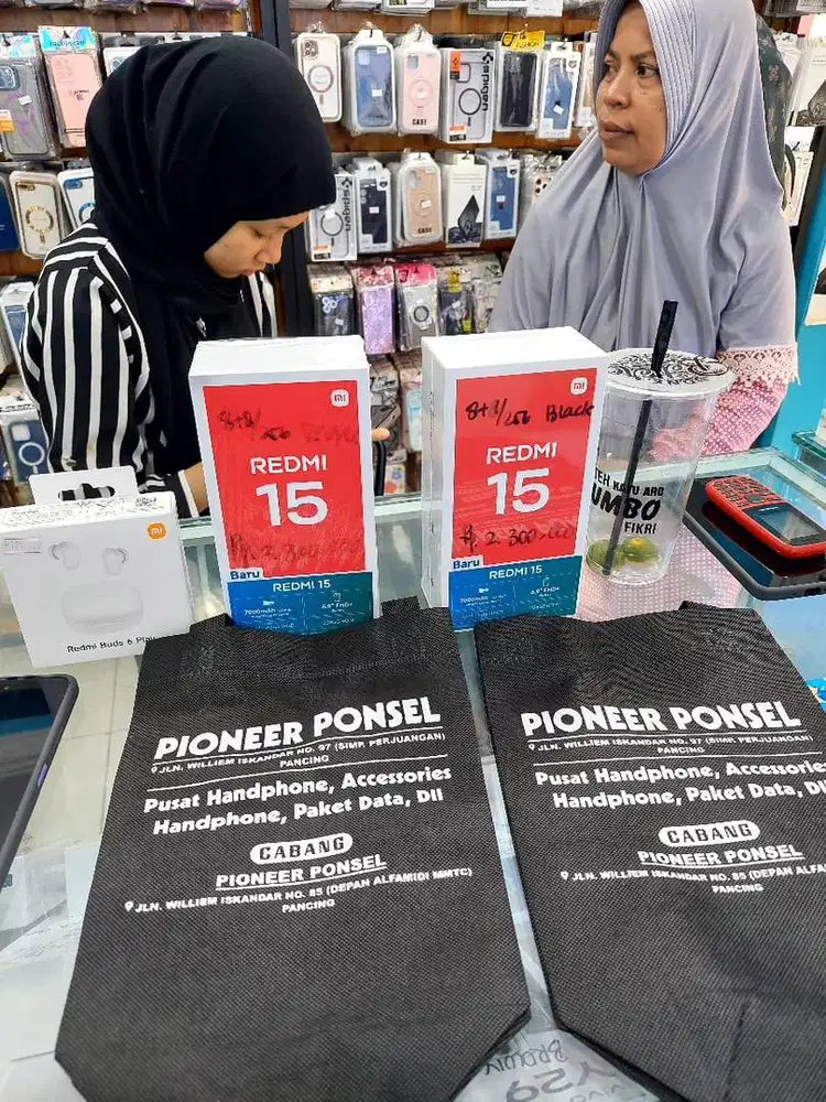 REDMI 15 RAM 16/256 PROMO BANTING HARGA