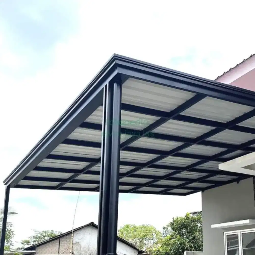 Kanopi besi hollo galpanis