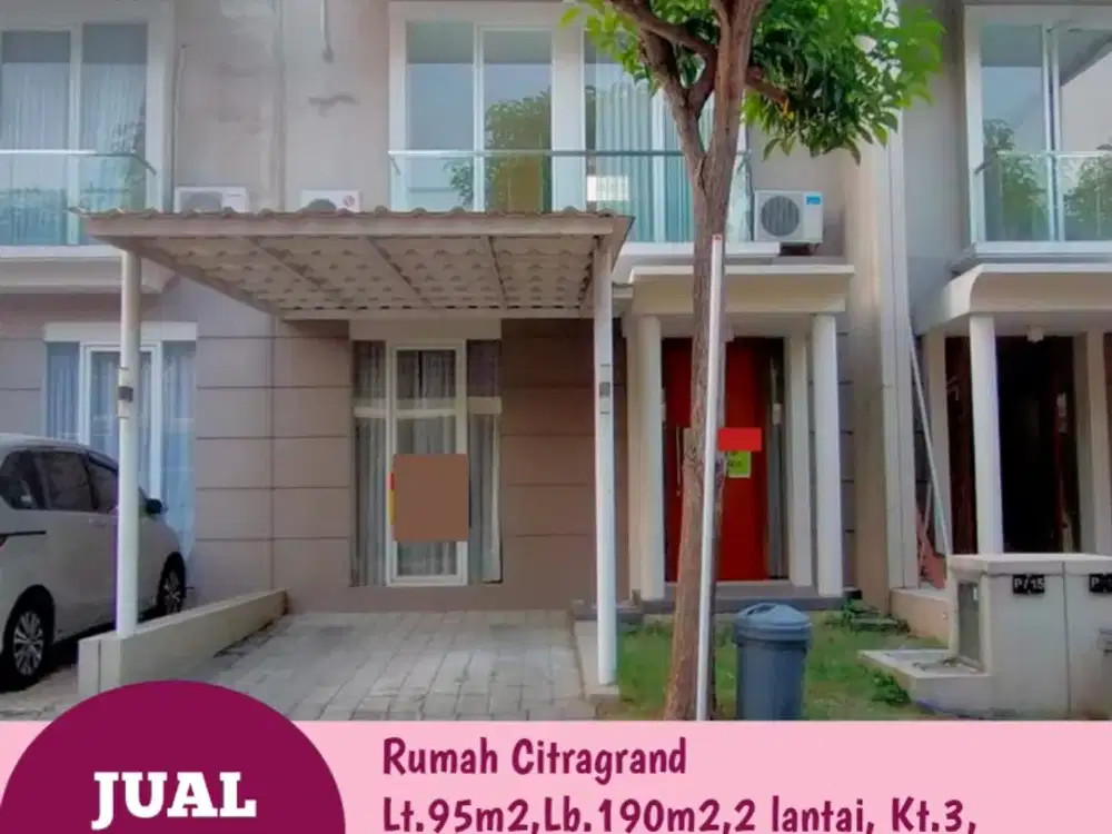 Dijual rumah 2 Lntai full Furnish di Citragrand Semarang