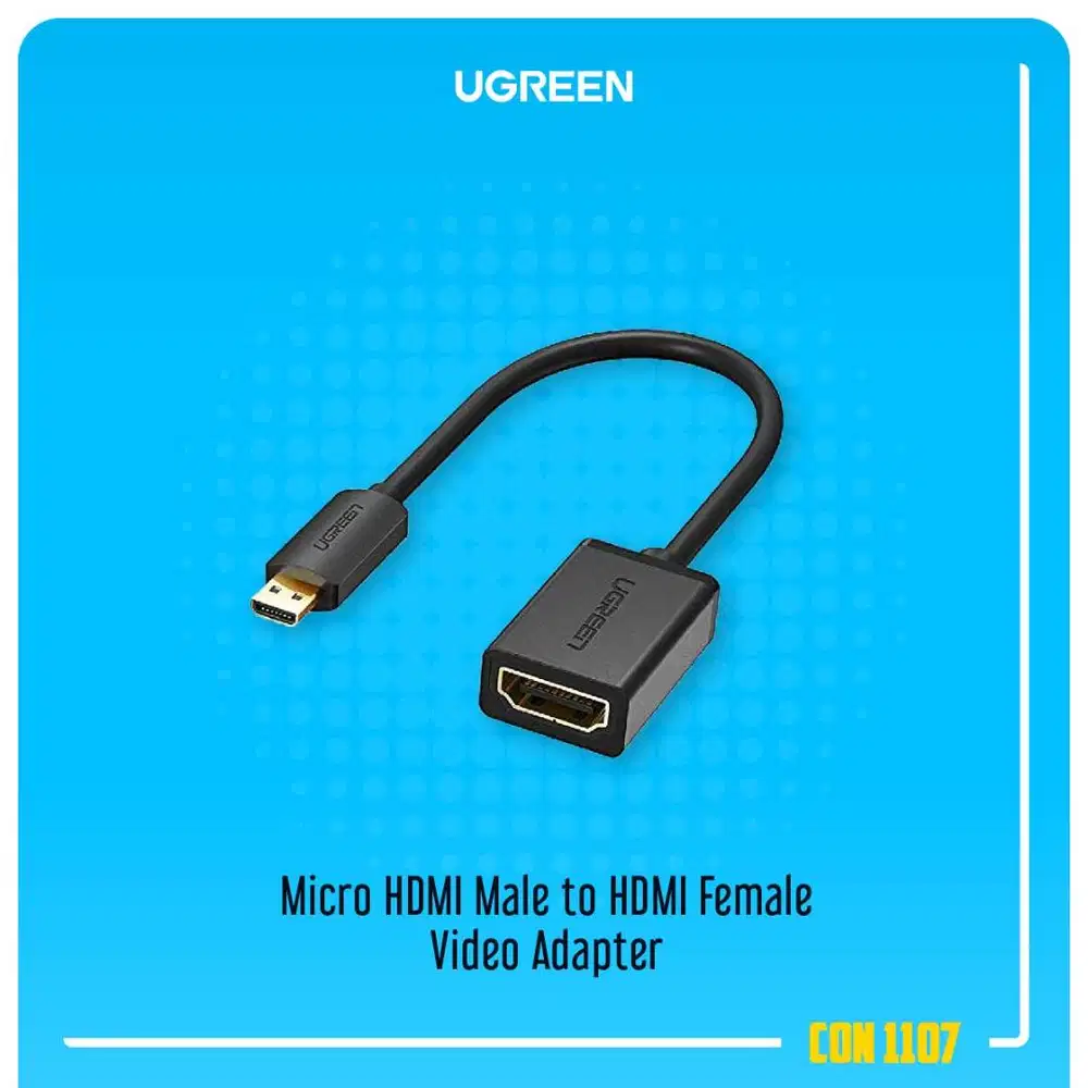 CONVERTER MICRO HDMI TO HDMI UGREEN 20134