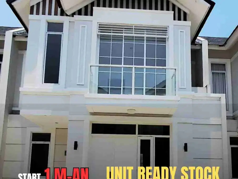 rumah baru ready stok DP 0 bagus untuk investasi murah banget