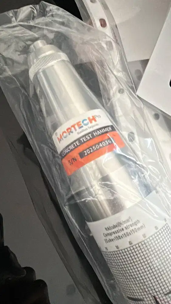 CONCRETE HAMMER TEST (ALAT TES UJI TEKAN BETON)Merk MORTECH