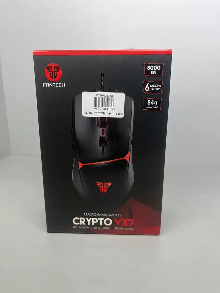MOUSE FAMING MACRO FANTECH CRYPTO VX7