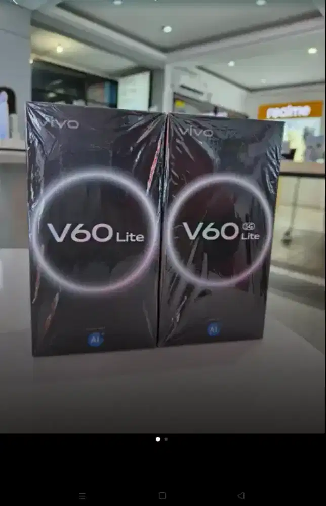 Vivo V60 lite garansi resmi bisa cod