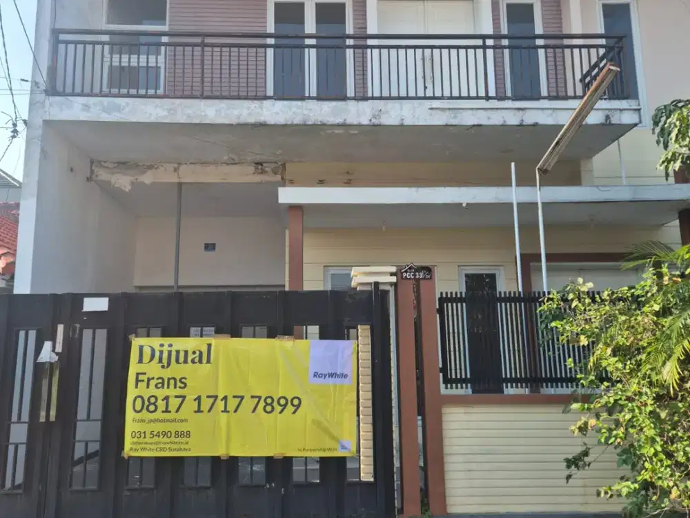 DIJUAL Rumah SIAP HUNI 2 lantai BESAR CLASSIC di Sutorejo Prima Indah, Surabaya timur