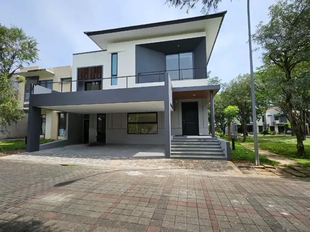 Brandnew Rumah Bangunan Mandiri Modern Tropis di Foresta BSD