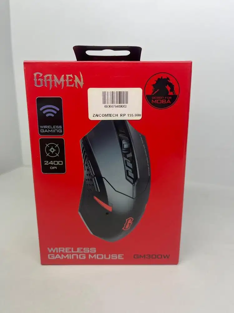 MOUSE GAMING WIRELESS GAMEN GM300W