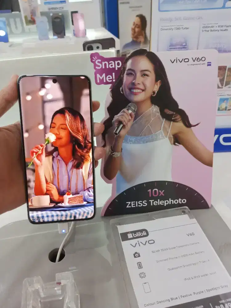 Cicilan vivo V60 menggunakan home credit pasti dapat gratis cicilan