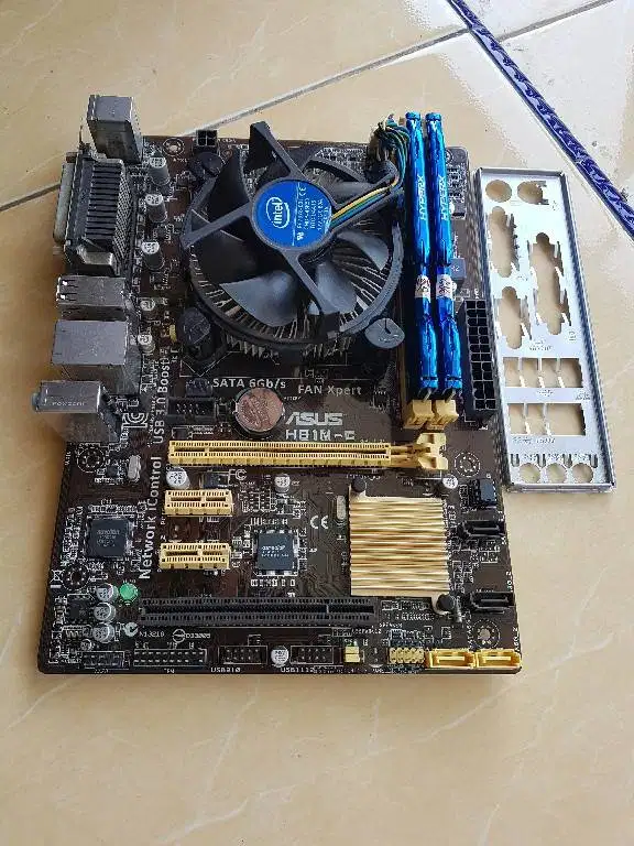Sepaket Intel Core i3 4170 | ASUS H81M-C | Ram 16gb DDR3