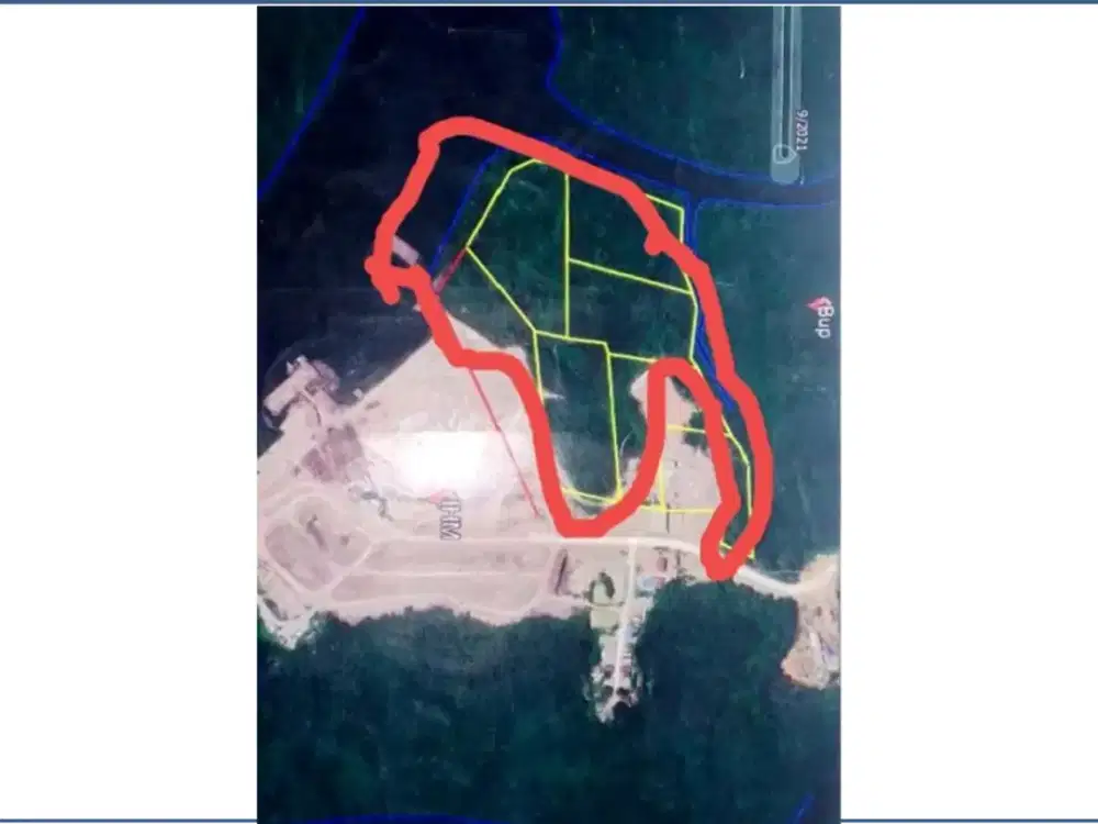 DIJUAL TANAH COCOK UNTUK PELABUHAN DEKAT ISTANA NEGARA IKN 6 Ha – HM