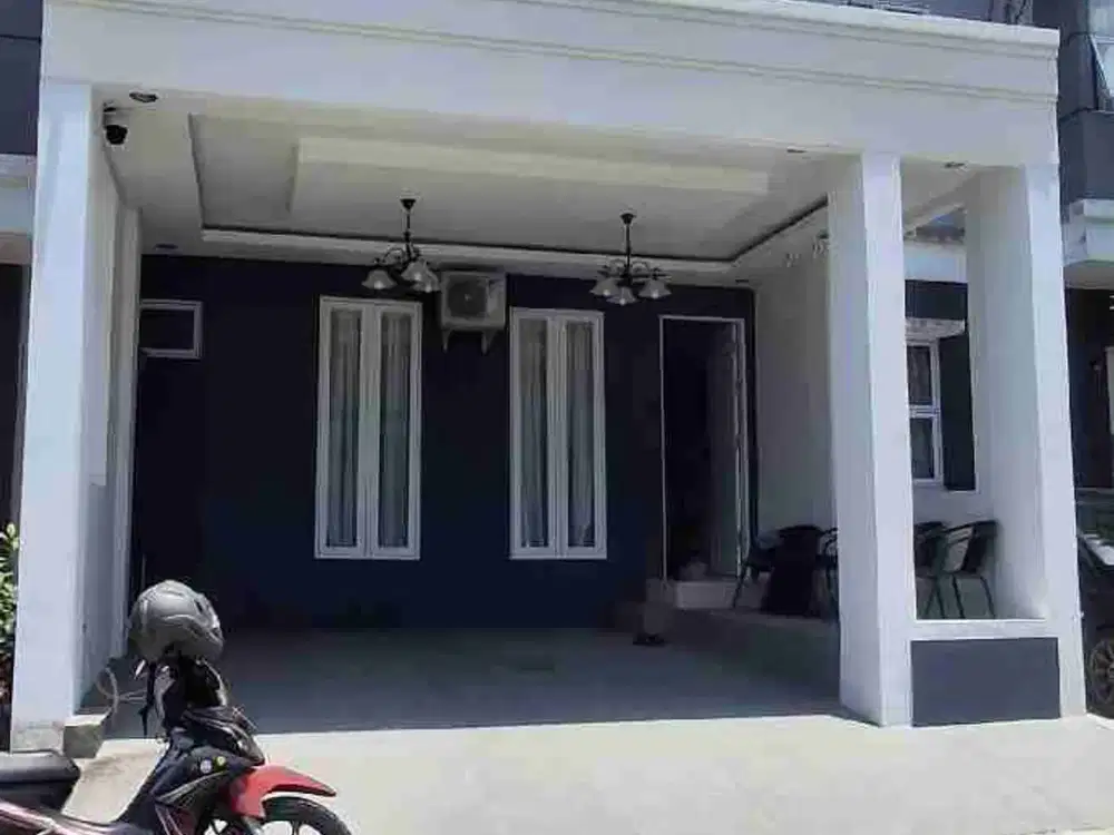 DIJUAL RUMAH FULLFURNISH TENGAH KOTA BERNUANSA MINIMALIS LOKASI DALAM PERUMAHAN GRANDCITY AMAN NYAMAN HARGA NEGO
