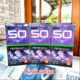 Infinix Note 50 Pro 8/256 256GB Amoled baru garansi resmi BNIB