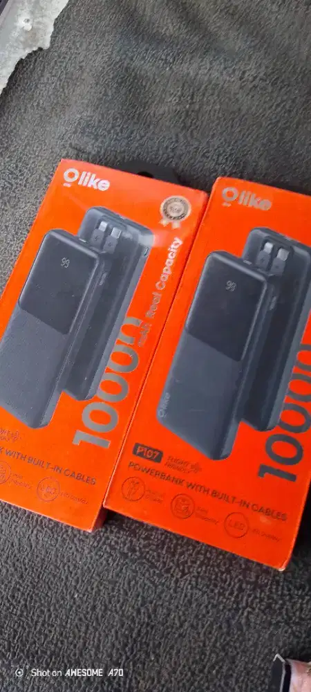 Powerbank merk OLIKE segel baru