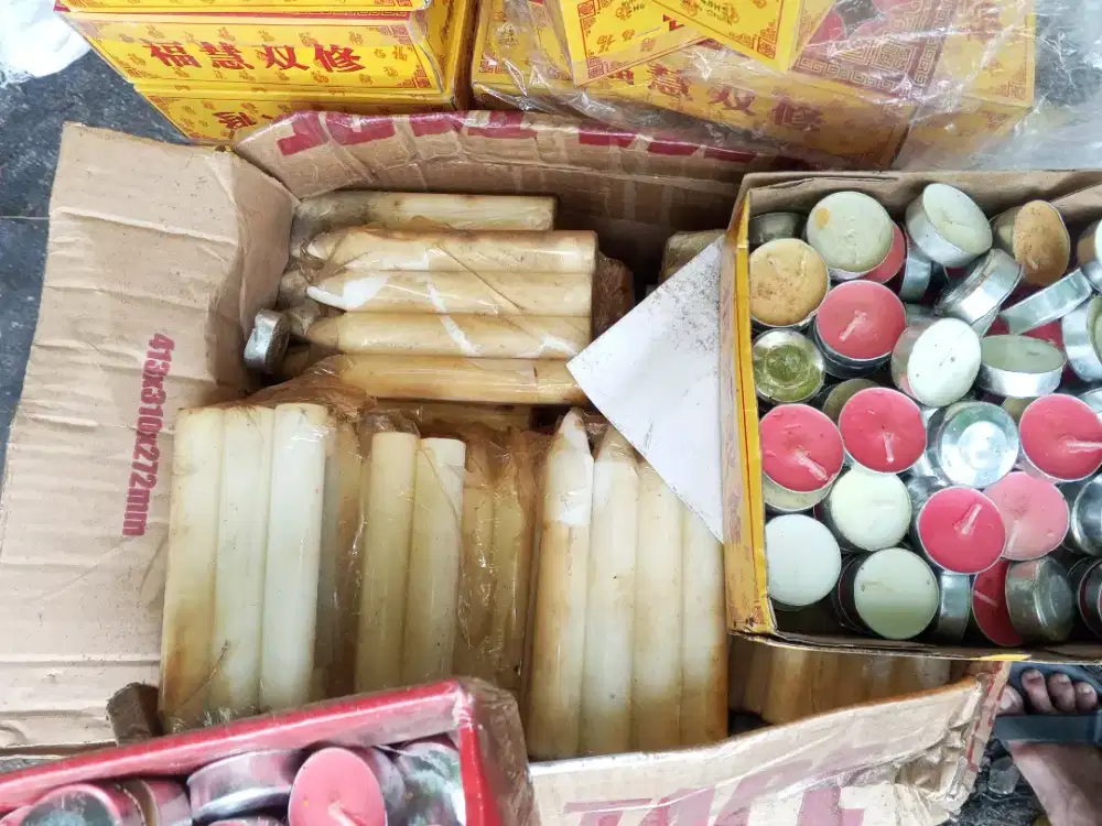 Lilin campur siap pakai 35kg Rp.350rb