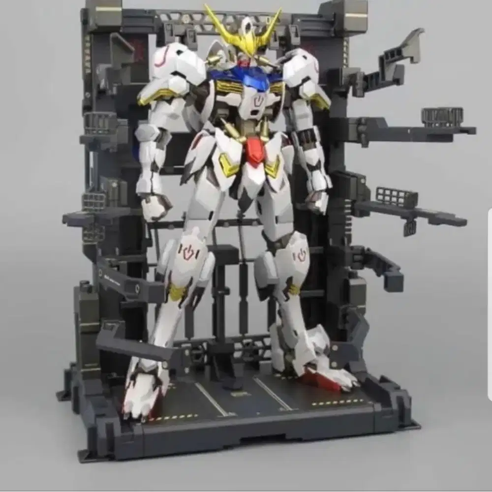 MG Cage 1/100 1/144 MG RG HG Diorama Hangar action base + decal