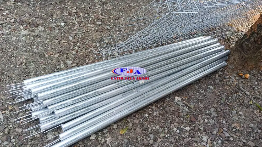 Tiang Brc T. 300 cm x Dia 2 Inchi HDG