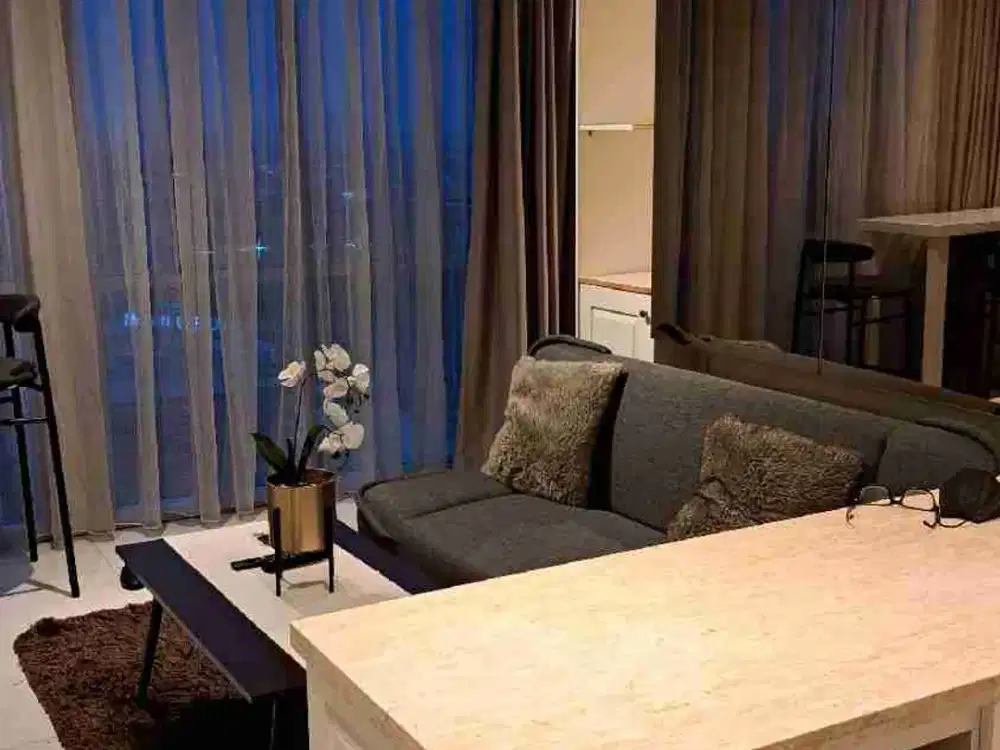 apartemen rapi full furnish dikemang
