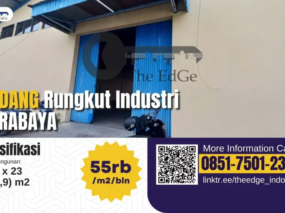 Sewa Gudang Sier Rungkut Industri Surabaya The Edge