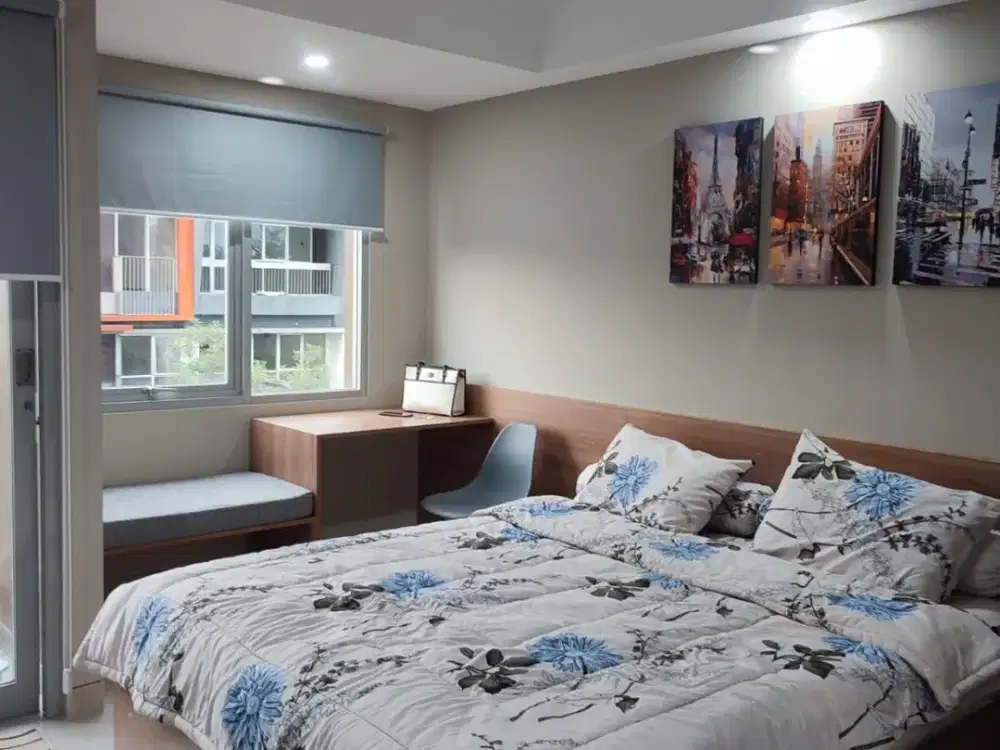 Apartemen Studio Furnished LRT City Jatibening Akses LRT Bulanan Termurah