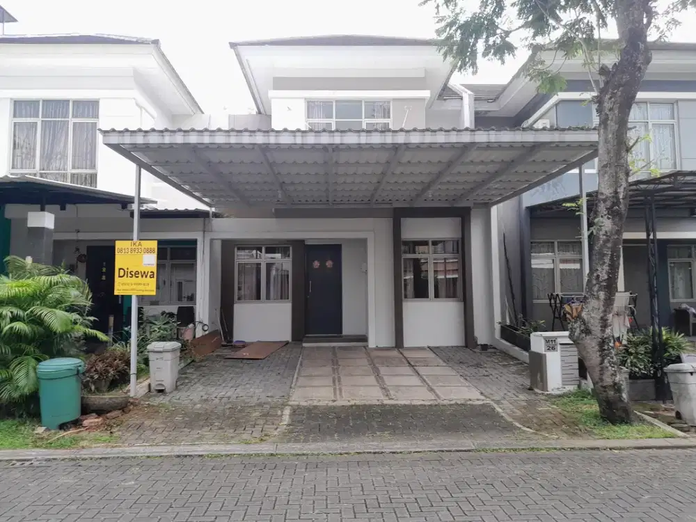 Rumah Kontrakan Unfurnished di Cluster Naturale, Foresta BSD city