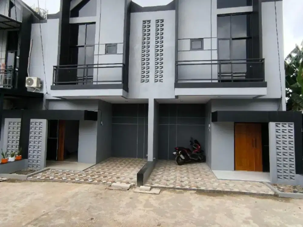 Rumah Ready 2 lantai dekat pintu tol
