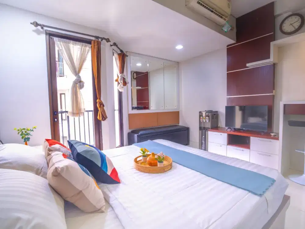 Sewa Apartemen Low Budget Full Furnished Tamansari Sudirman - Siap Huni - Lokasi Dekat Sudirman, SCBD, Senayan, Semanggi, Setiabudi