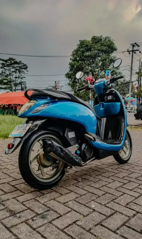 SCOOPY FI RESTORASI MODIFIKASI