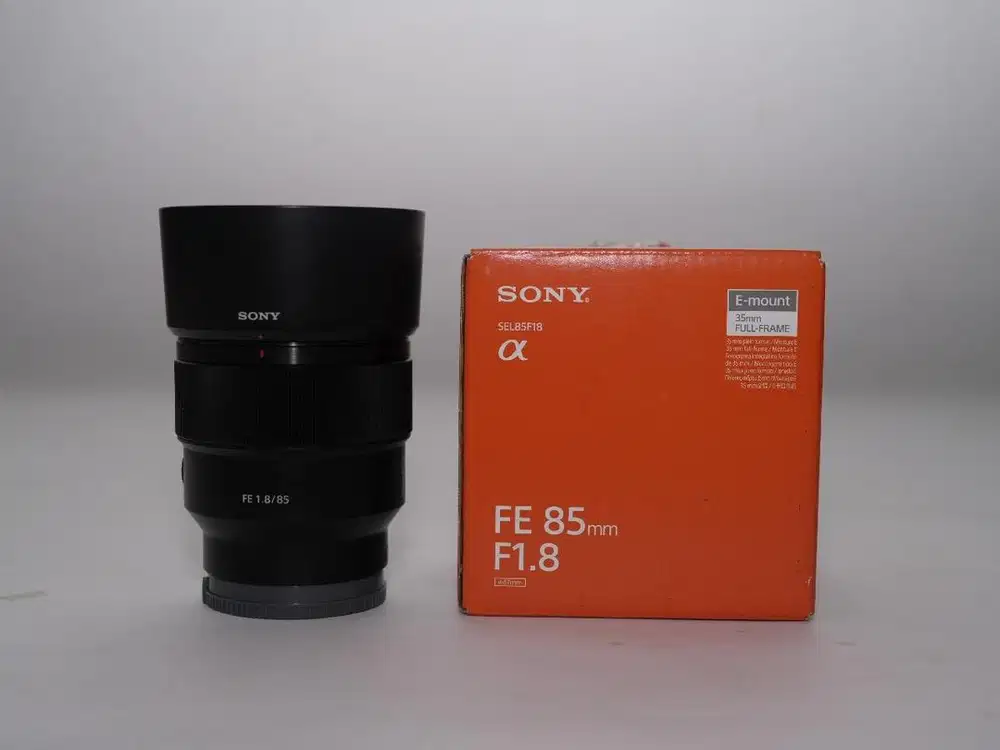 LENSA SONY FE 85 MM F1.8