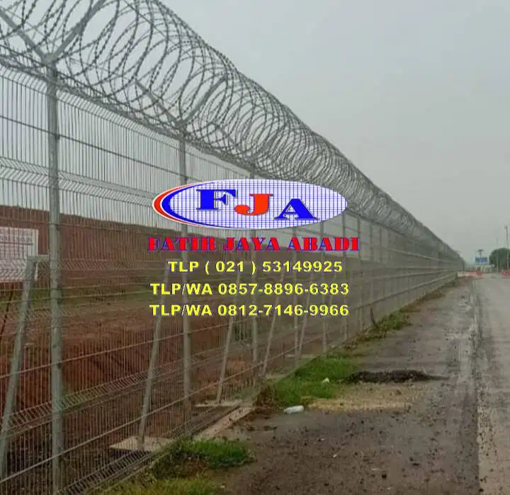 Pagar 3D / Pagar Mesh V Bandara