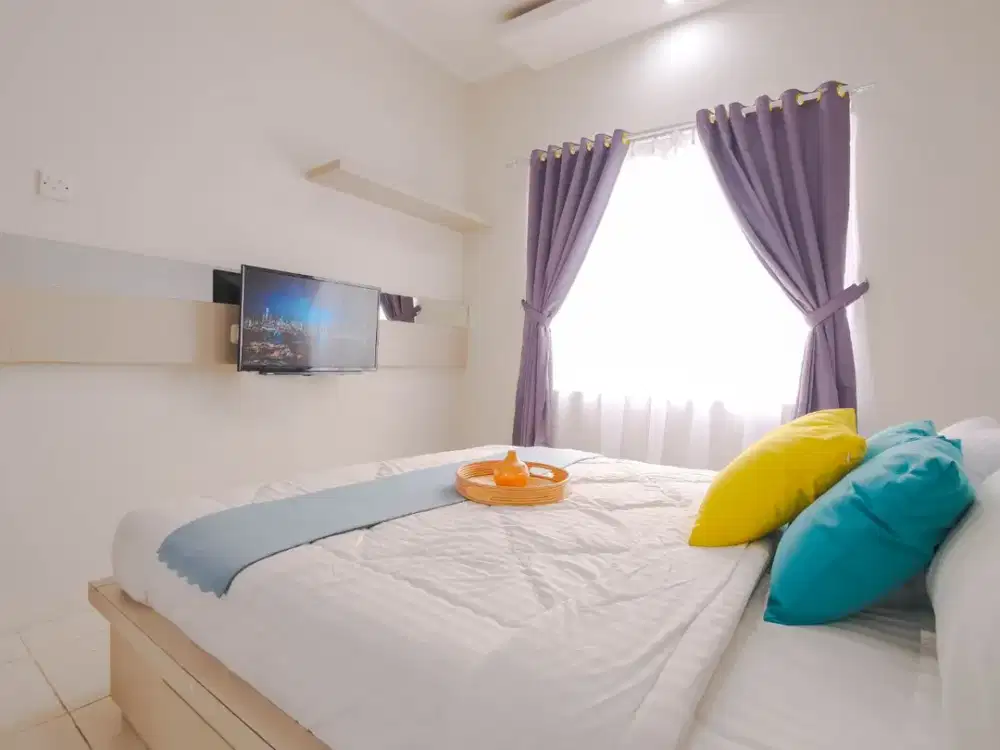 Sewa Apartemen Sudirman Park 2BR - Lokasi Dekat LSPR, Karet, Kuningan, Bundaran HI, Grand Indonesia, Jakarta Pusat