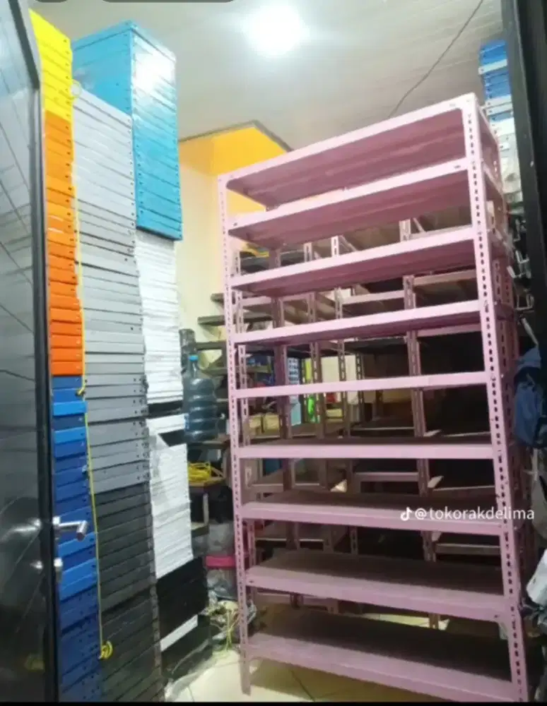 Jual rak besi siku kokoh Tebal