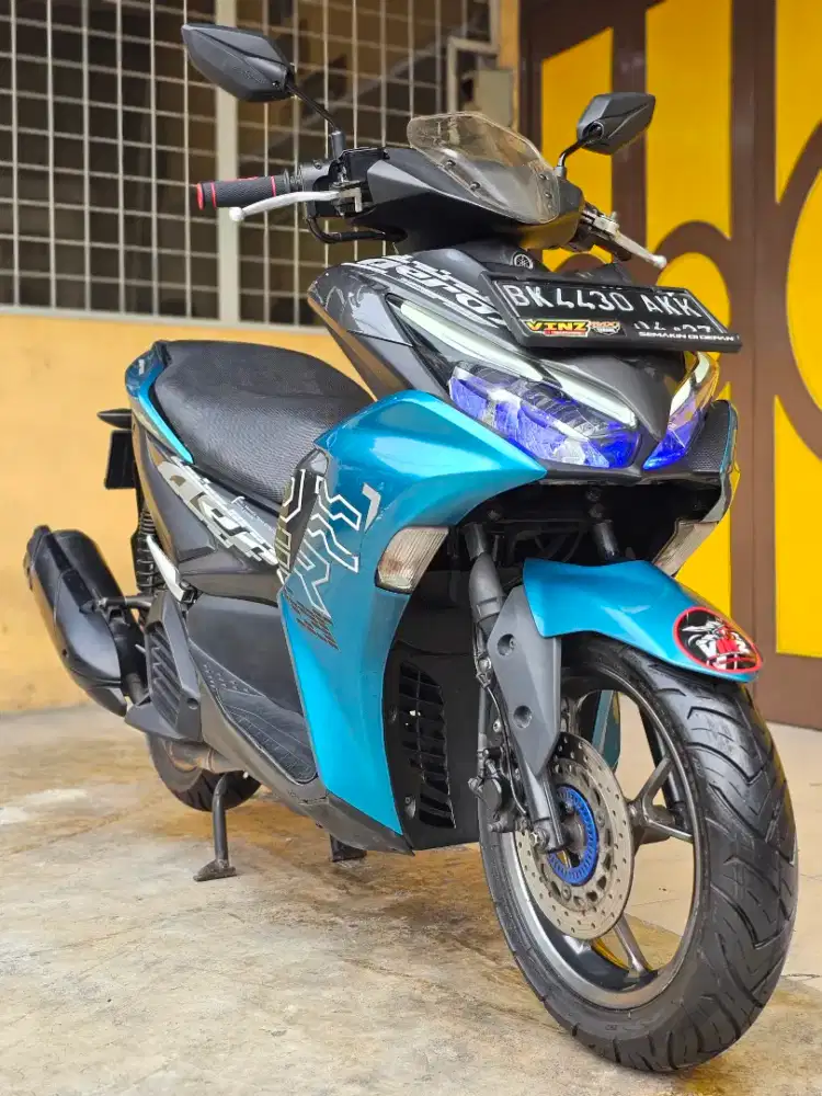 Yamaha Aerox / Aerox 155 2022, Blue Premium Metalic.