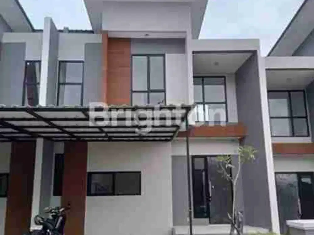 DIJUAL RUMAH CANTIK TENGAH KOTA BERNUANSA MINIMALIS LOKASI DALAM PERUMAHAN GRANDCITY AMAN NYAMAN HARGA NEGO