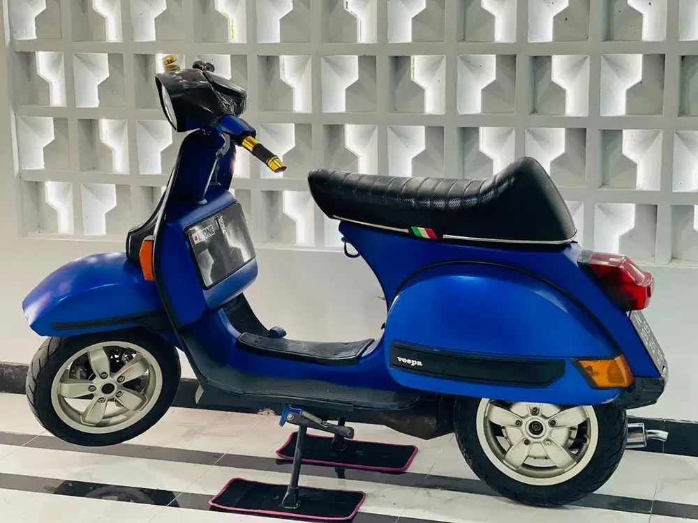 Piaggio vespa px150 biru restorasi piaggi exlusive 2 vespa px 150
