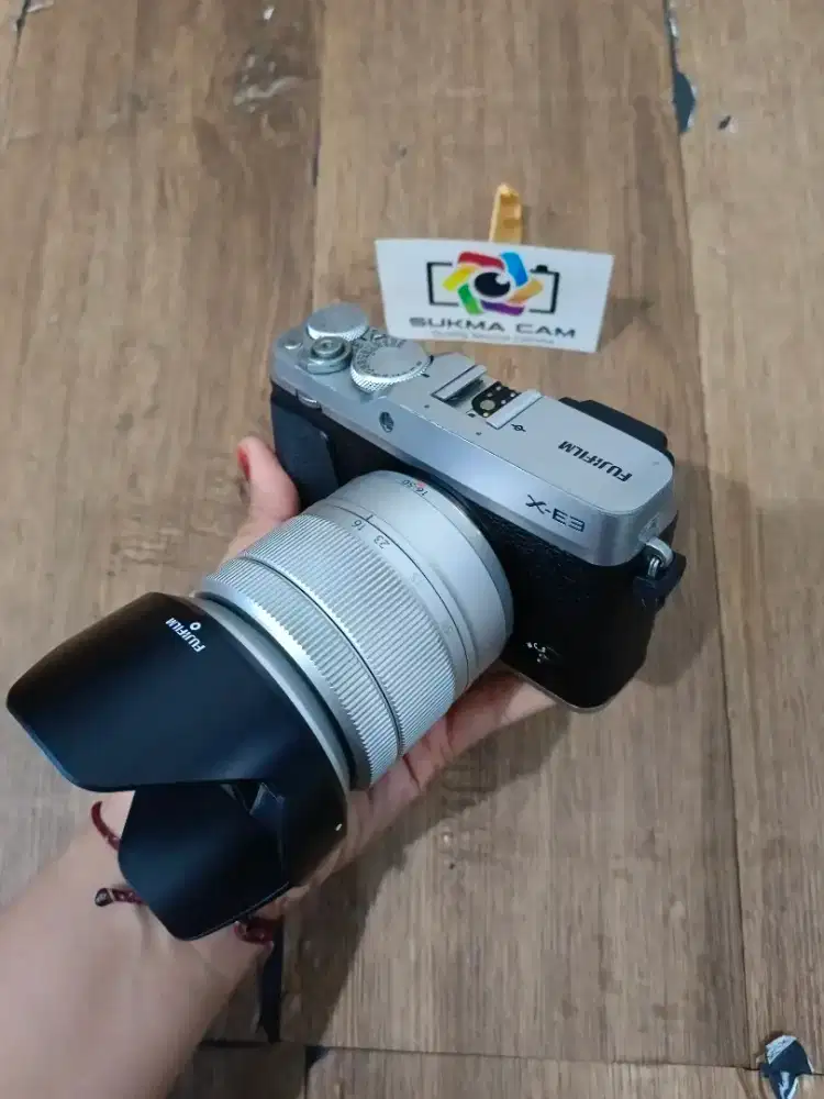 FUJI XE3 BODY LENSA KIT SIAP PAKAI