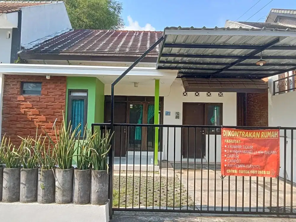Rumah Disewakan Tahunan