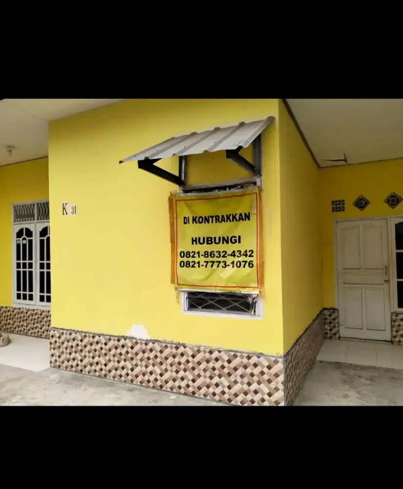 Rumah disewakan per tahun