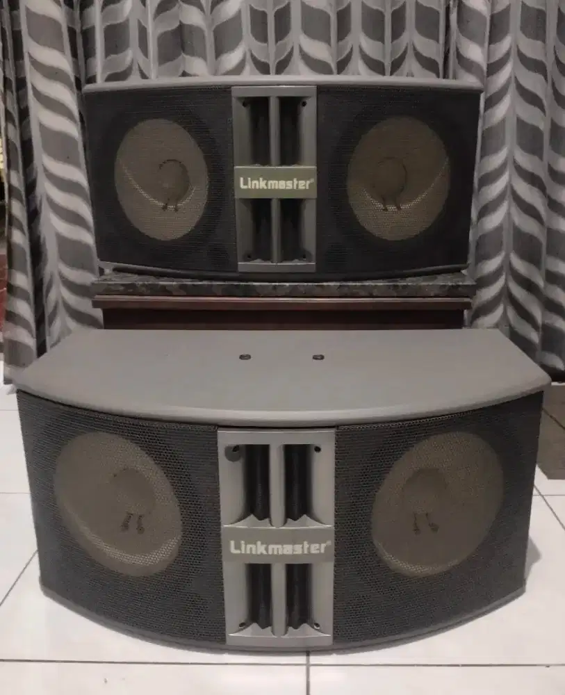 Speaker Karaoke Linkmaster CSR-1010 (woofer 10 inch x 2)