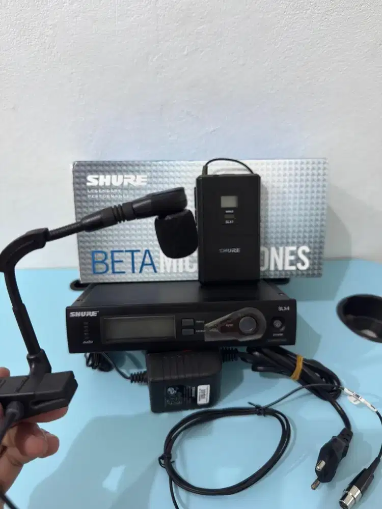 Shure SLX14 mic Shure WB98H/C