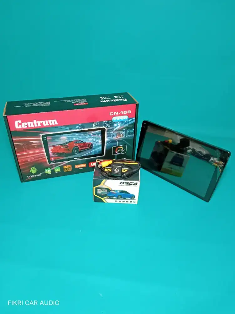 Head Unit Android CENTRUM CN-168 9 4/32 1K QLED OS12 & Camera Parkir