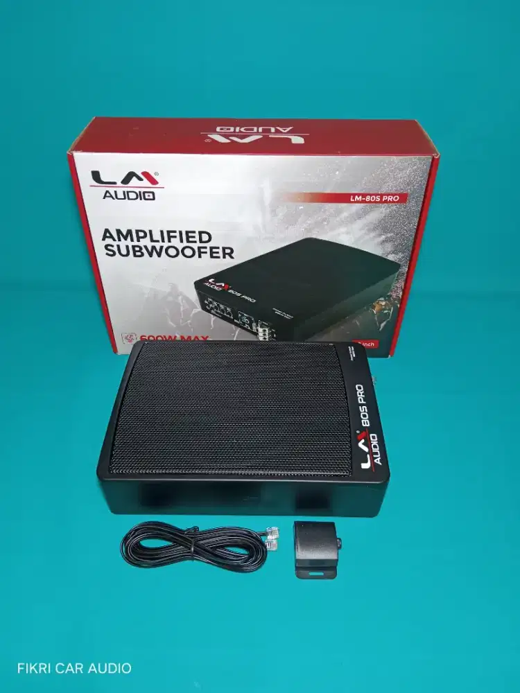 Subwoofer Kolong Aktip Bawah Jox LM AUDIO seri LM-80S PRO 600Watt