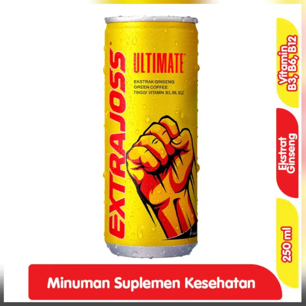 HARGA PROMO: Minuman Extra Joss Ultimate 250 ml