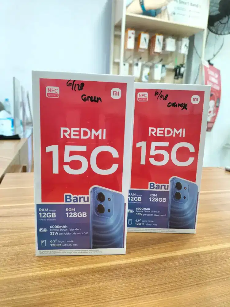Redmi 15c 6/128 (baru)