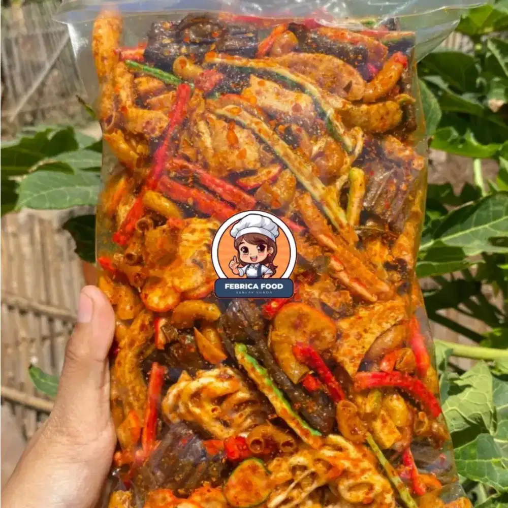 Krupuk mix pedaas