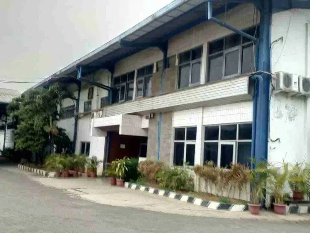 Di jual gudang ex pabrik motor di Citeureup Bogor